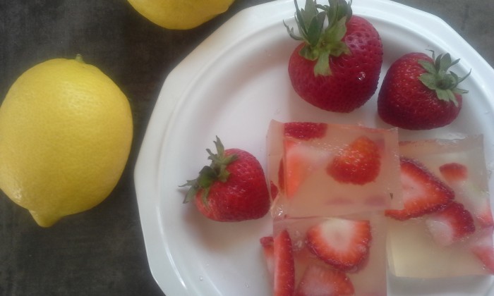strawberry citrus jello