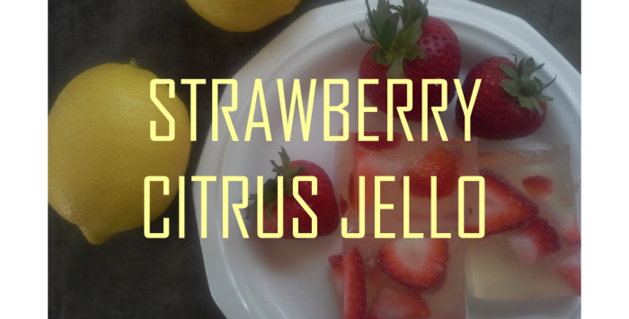 Strawberry Citrus Jello