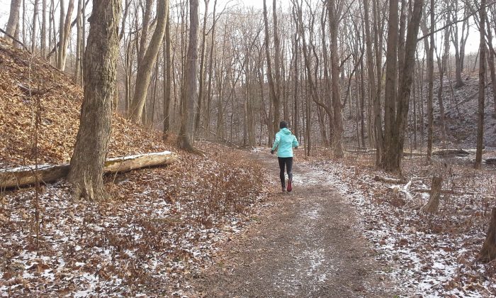 Jenni Hulburt winter running