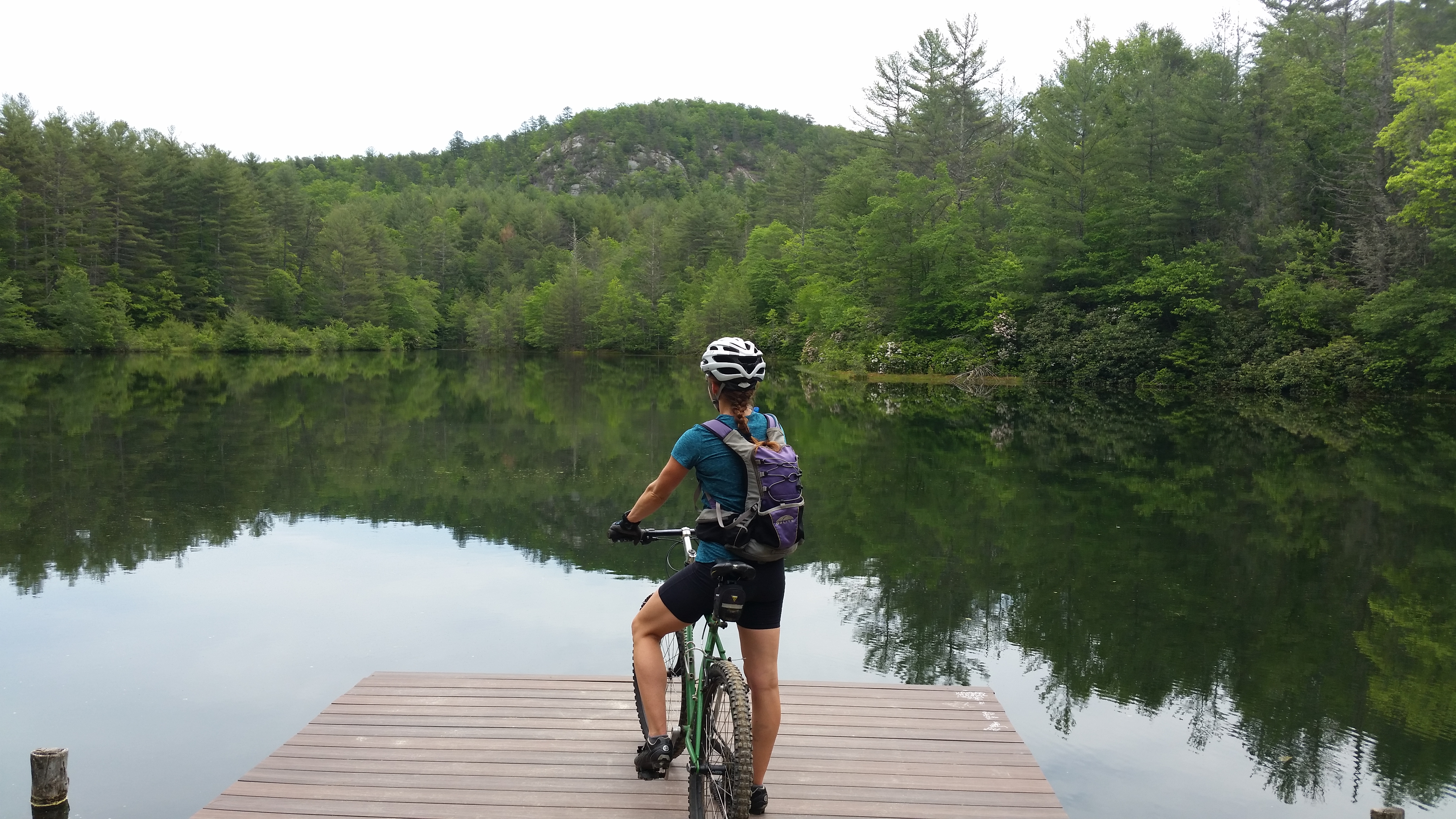 mountain biking